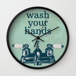 Bathroom Rules Wall Clocks For Any Decor Style Society6 Related:antique bathroom sink vintage cast iron bathroom sink vintage bathroom vanity vintage wall mount. bathroom rules wall clocks for any