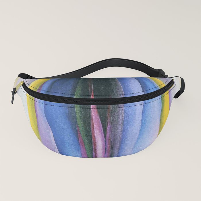Blue and yellow fanny pack discount