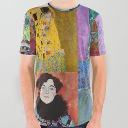 Klimt Collage All Over Graphic Tee