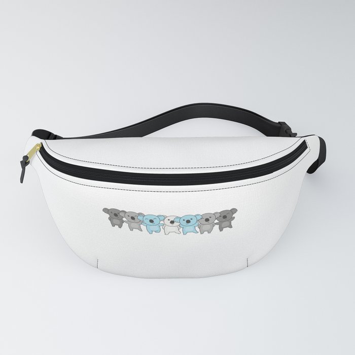 Demiboy Flag Pride Lgbtq Cute Koala Fanny Pack