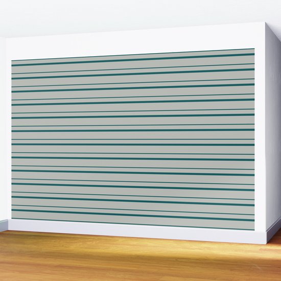Benjamin Moore 2019 Color Beau Green On Color Of The Year 2019 Metropolitan Horizontal Stripes Wall Mural By Pipafineart Society6