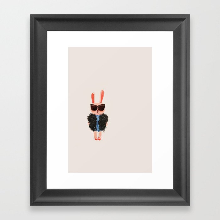 Tom Ford Bunny Framed Art Print