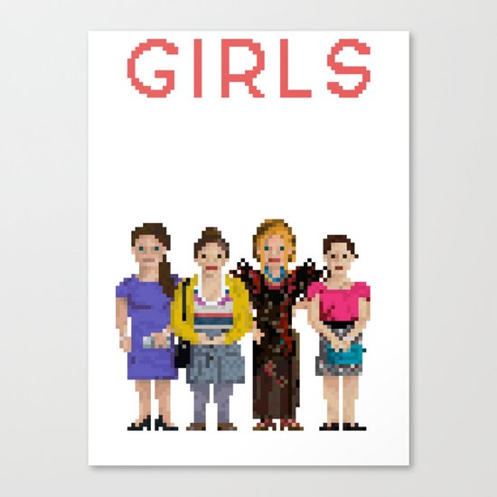 Girls Canvas Print