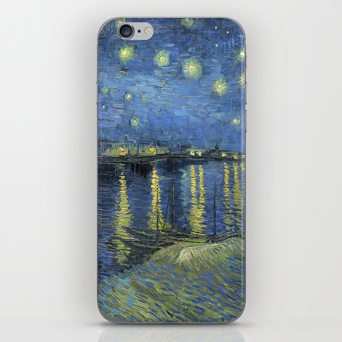 Starry Night Over the Rhone iPhone Skin