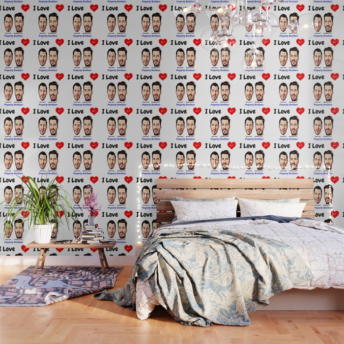 I Love Property Brothers Wallpaper By Clecio Society6