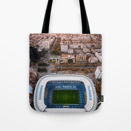 Santiago Bernabéu Stadium - Madrid, Spain Tote Bag