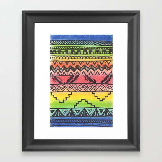 Tribal #3 Framed Art Print
