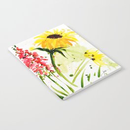 flower field Notebook