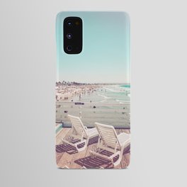 Crystal Pier Cottages at Pacific Beach, San Diego, California Android Case