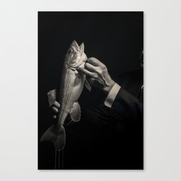 A Fish Rots From the Head Down Canvas Print