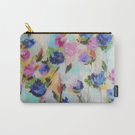Flowers 3 Carry-All Pouch