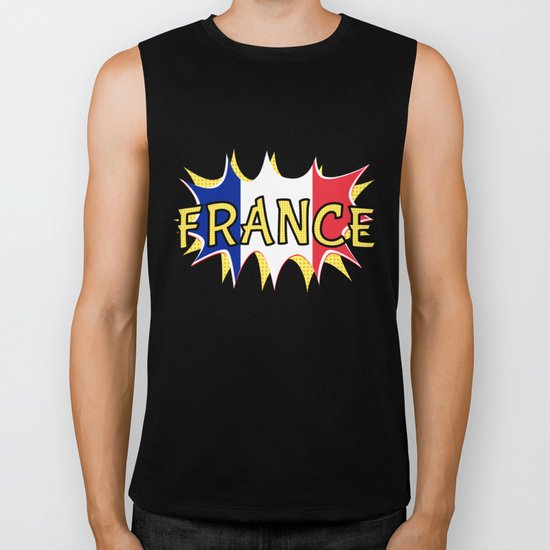 France Biker Tank