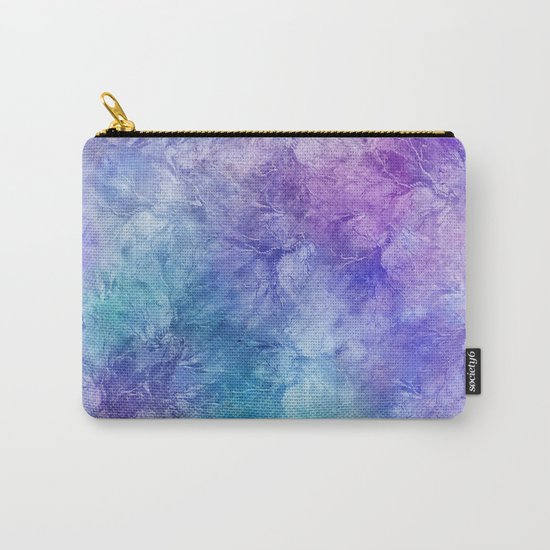 Frozen Leaves 12 Carry-All Pouch