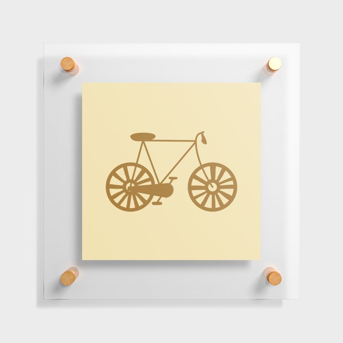 Road Bike Lover Print Pattern Floating Acrylic Print