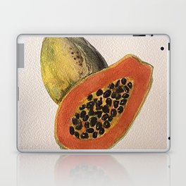 Papaya Watercolor Laptop Skin