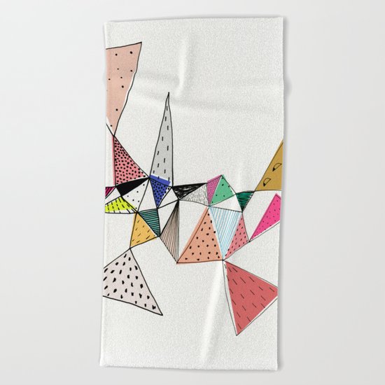 Amalgam Beach Towel