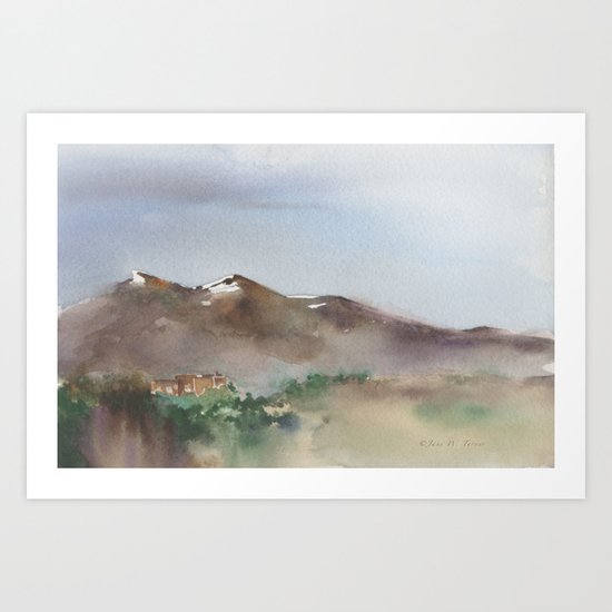 Nestled Art Print