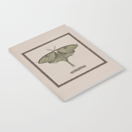 Luna Moth Notebook