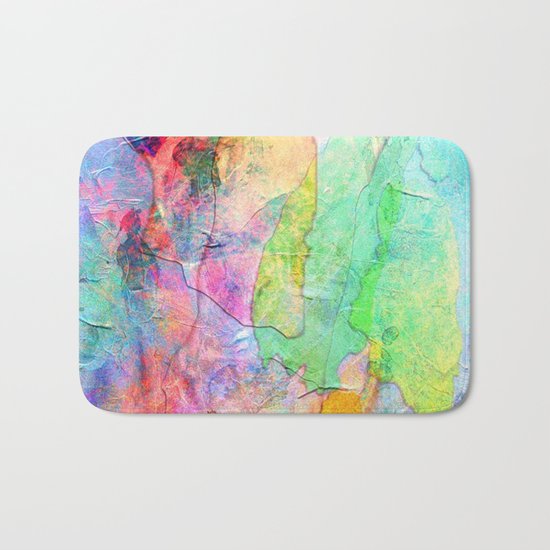 Abstract Texture 01 Bath Mat