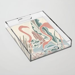 flamingo Acrylic Tray