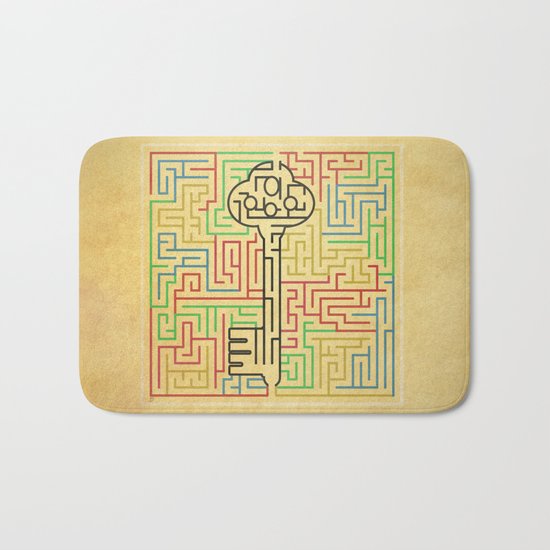 maze Bath Mat