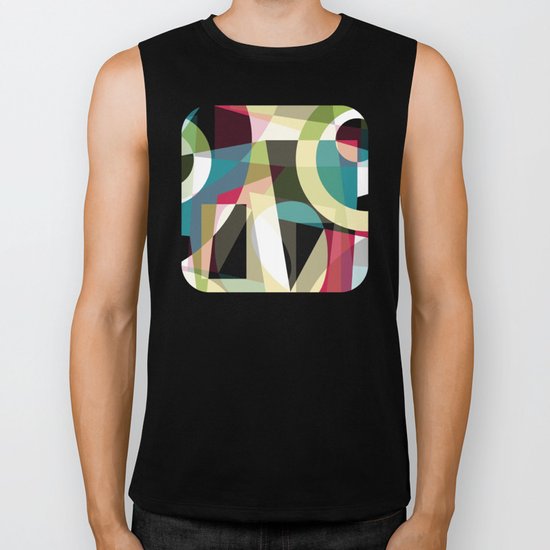 Deconstruction Biker Tank