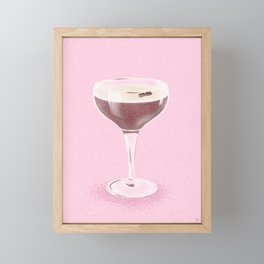 Espresso Martini Framed Mini Art Print