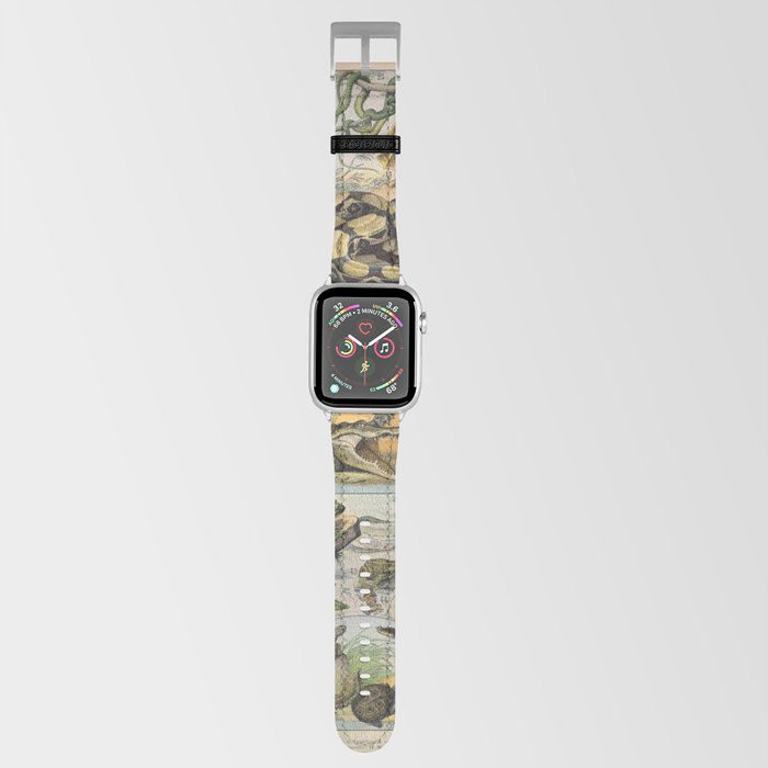 Reptiles Poster Vintage Apple Watch Band