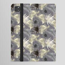 Luxurious Gold Tropical Palm Leaves iPad Folio Case