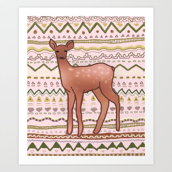 I Deer You to Dream Art Print