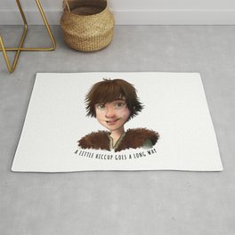 A little Hiccup goes a long way Rug