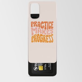 Practice Makes Progress Android Card Case
