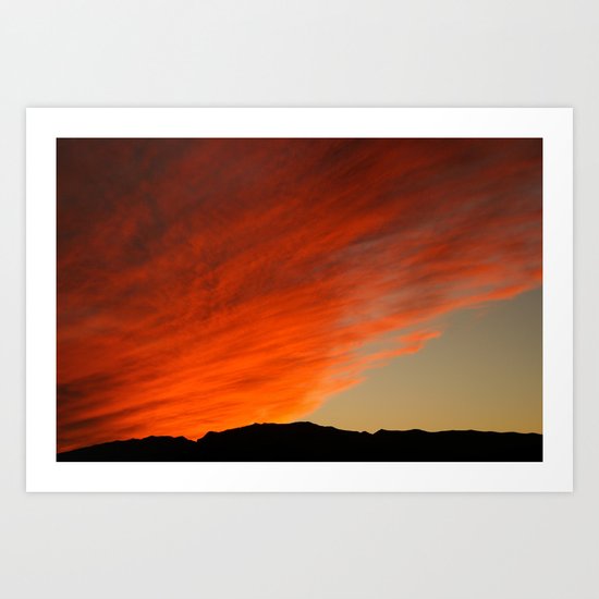 Sunset 2 Art Print