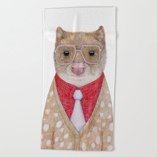 Spotted Quoll Beach Towel