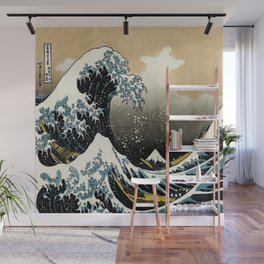 The Great Wave Off Kanagawa ,No.2, Wall Mural