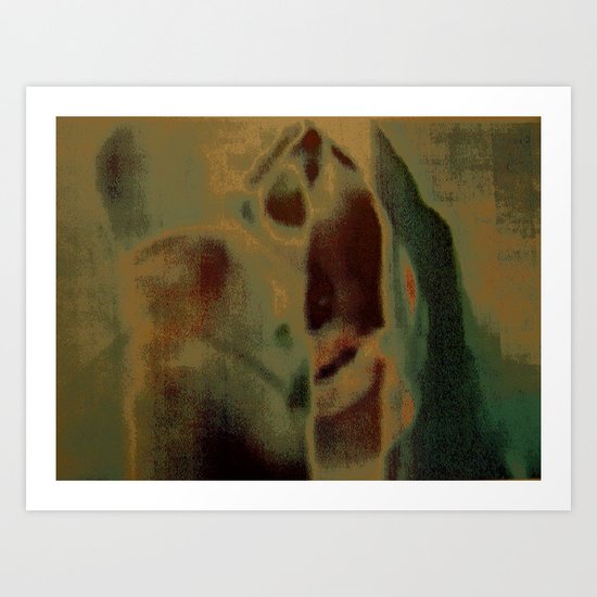 Cried to Sleep Art Print