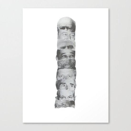 Totem Poll Canvas Print