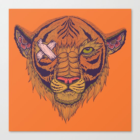 Eye of the Tiger Canvas Print
