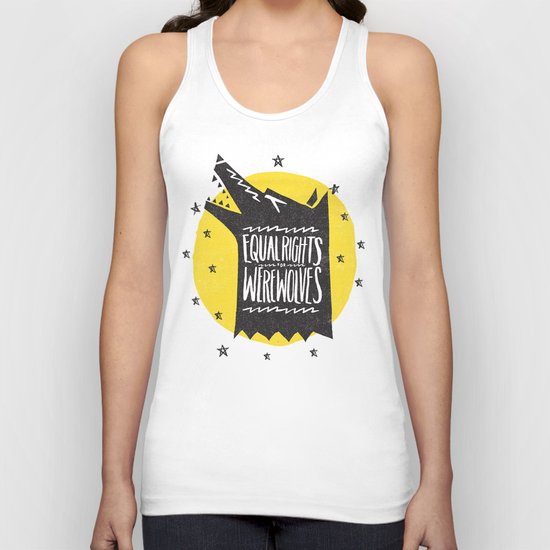 WEREWOLF RIGHTS Unisex Tank Top