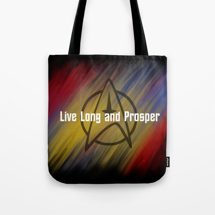 Star Trek Motivational Llap 1 Of 3 Tote Bag By Msu82