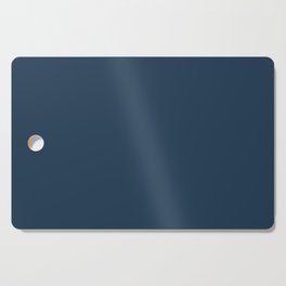 Dark Blue Solid Color Noir 24-16 - Single Shade Hue Cutting Board