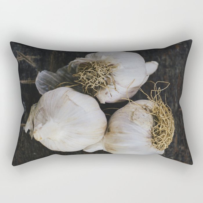 Garlic cloves Rectangular Pillow