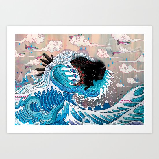 The Unstoppabull Force Art Print