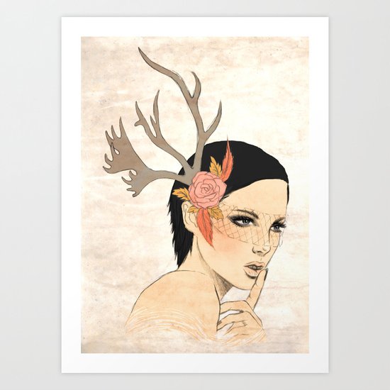 Costume Party 2 Art Print