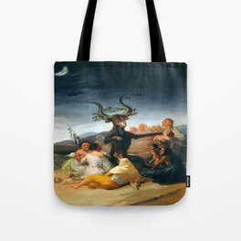 Francisco Goya The Sabbath of witches Tote Bag