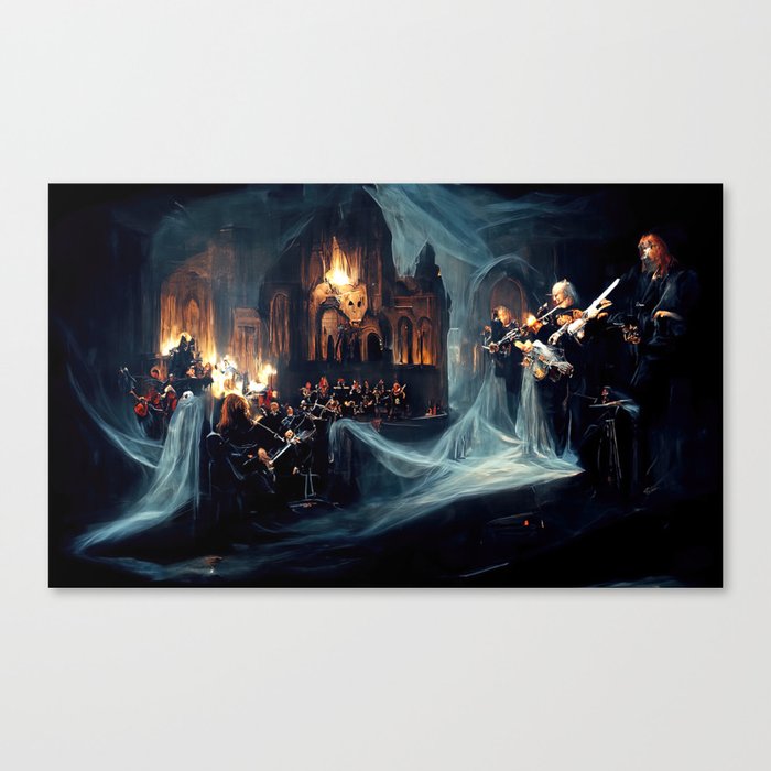 The Curse of the Phantom Orchestra Canvas Print