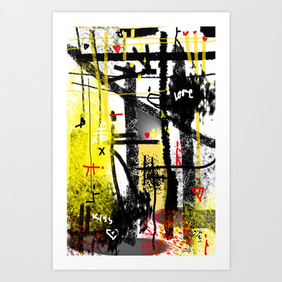 love game Art Print