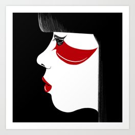 Modern Geisha Art Print