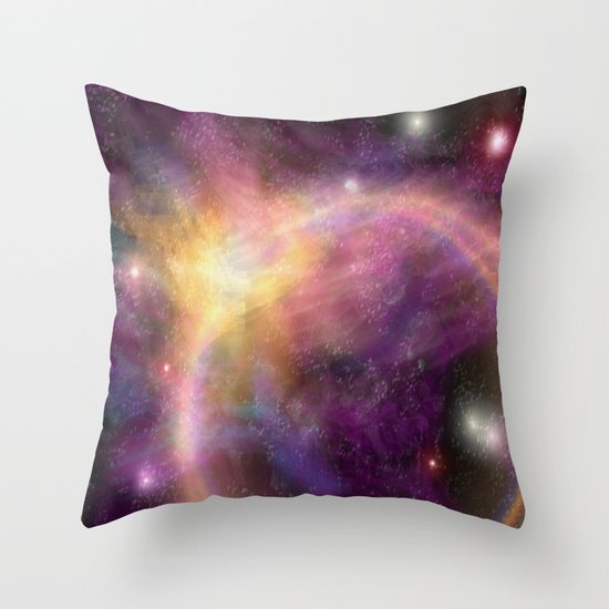 Nebula VI Throw Pillow