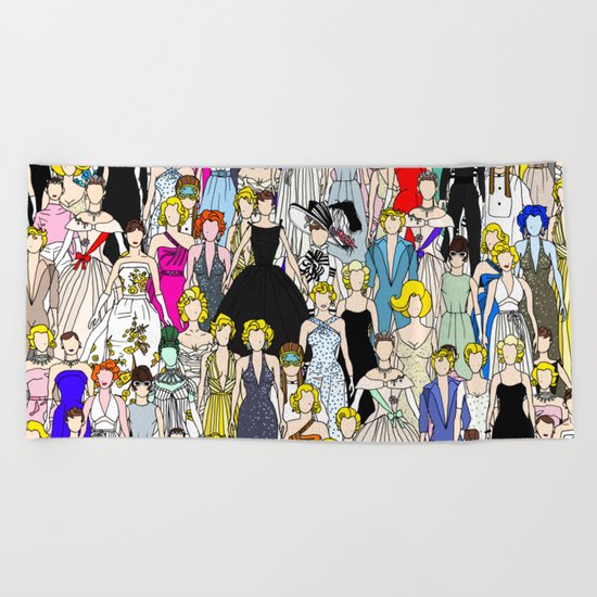 Tokyo Punks Two Beach Towel